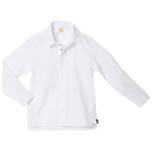 Camisa Manga Longa Coqueiro  Branca - Infantil Menino