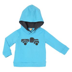 Blusão Capuz Truck Azul - Toddler Menino
