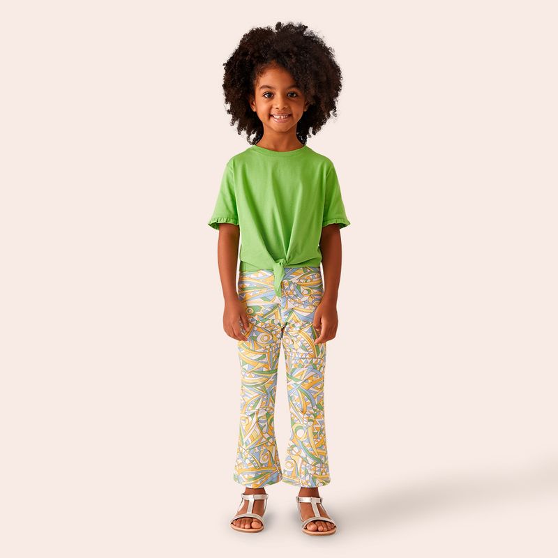 Calca store infantil menina