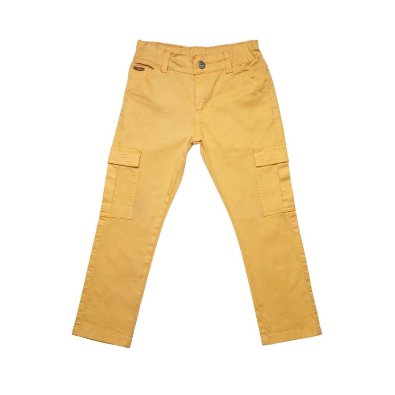 Calça hot sale amarela infantil