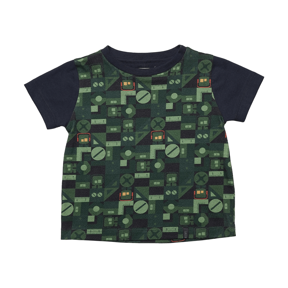 Camiseta Toddler Tetris Verde