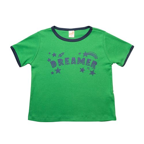 Camiseta Infantil Menina Dreamer Verde