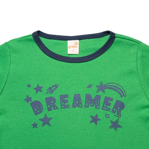 Camiseta Infantil Menina Dreamer Verde