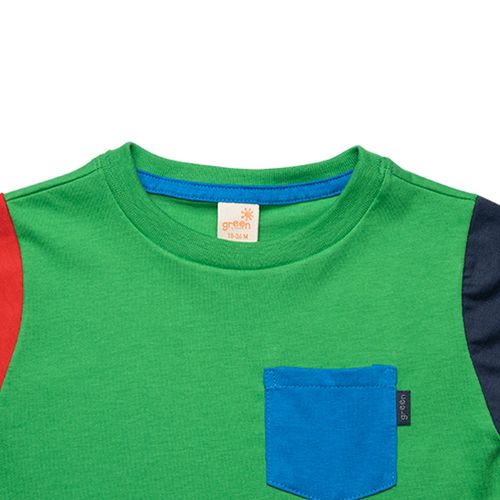 Camiseta Toddler Menino Luminary Verde