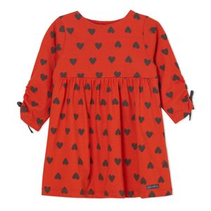 Vestido Toddler Menina Sweet Heart Vermelho