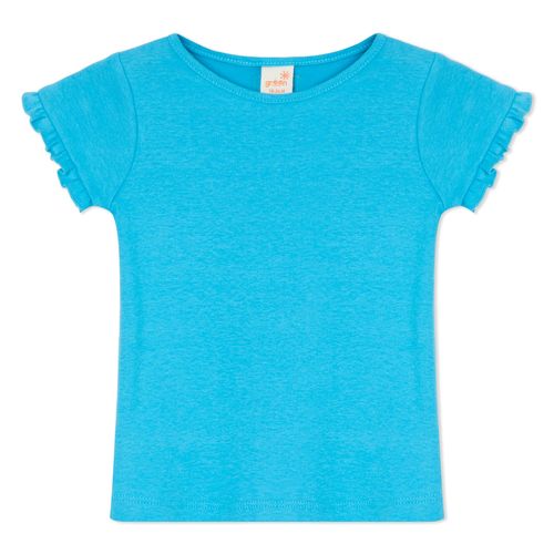 Camiseta Toddler Menina Babadinho Azul