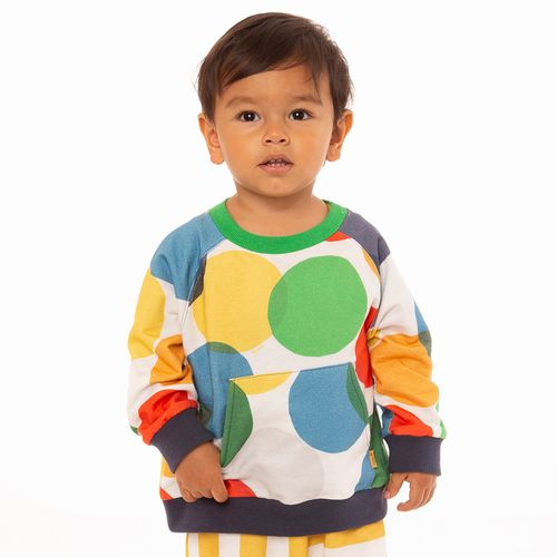 Blusa Toddler Menino Bubble Galaxy Colorida