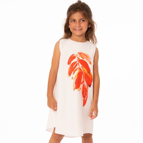 Vestido Infantil Menina Ruby Branco