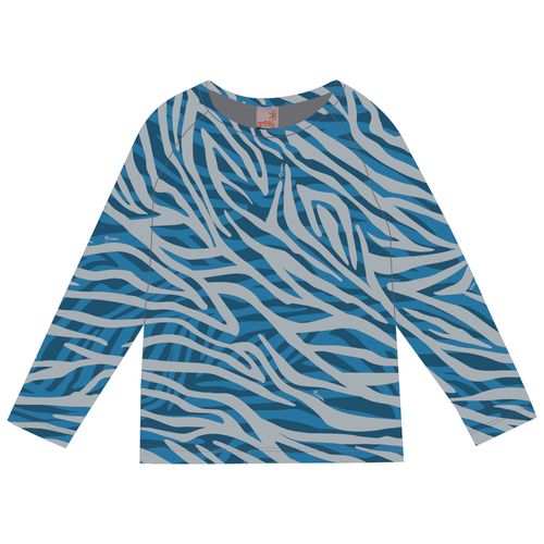 Camiseta Infantil Menino UV Azul