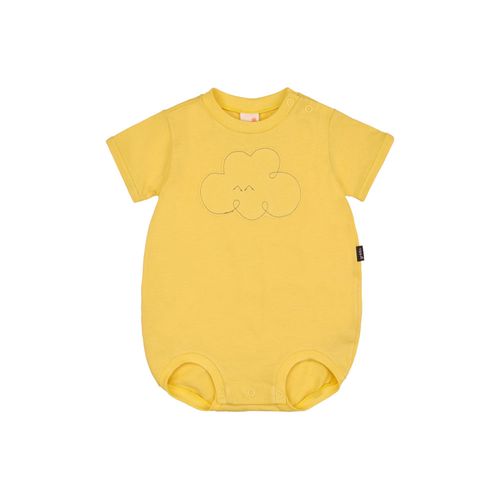 Body Bebê Unissex Nuvem Amarelo