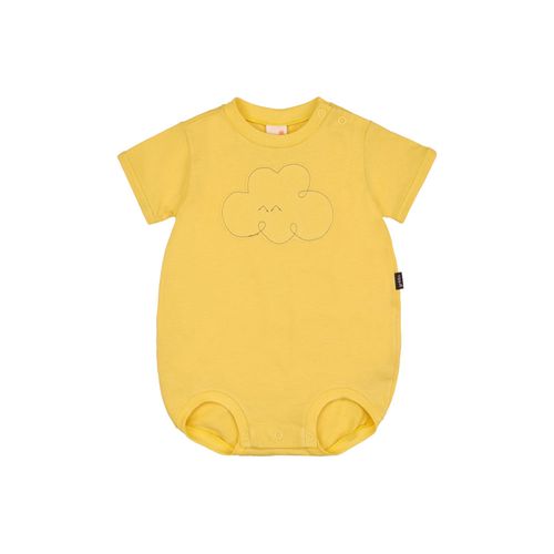 Body Bebê Unissex Nuvem Amarelo