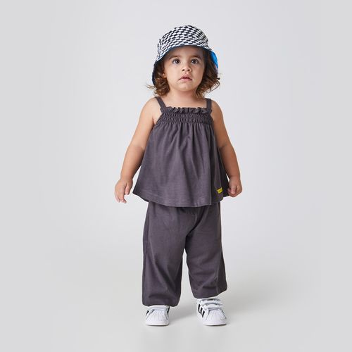 Conjunto Toddler Streety Conforto Chumbo
