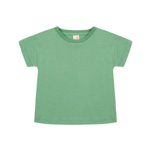 Camiseta Toddler Menino Color Laranja Verde