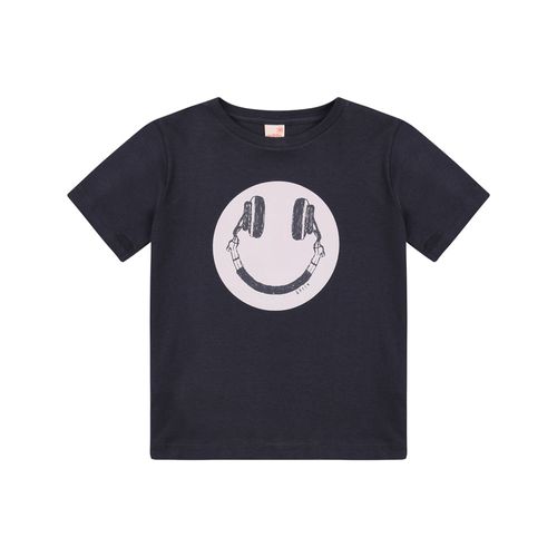 Camiseta Infantil Menino Joy Tunes Chumbo