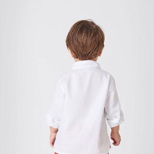 Camisa Toddler Menino Premium Branco