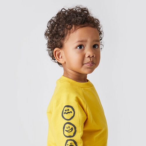 Blusão Toddler Menino Moods Amarelo