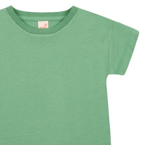 Camiseta Toddler Menino Color Laranja Verde