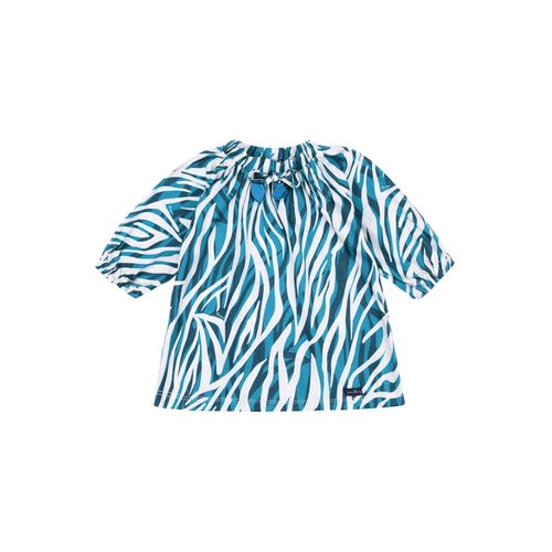 Vestido Bebê Organic Azul