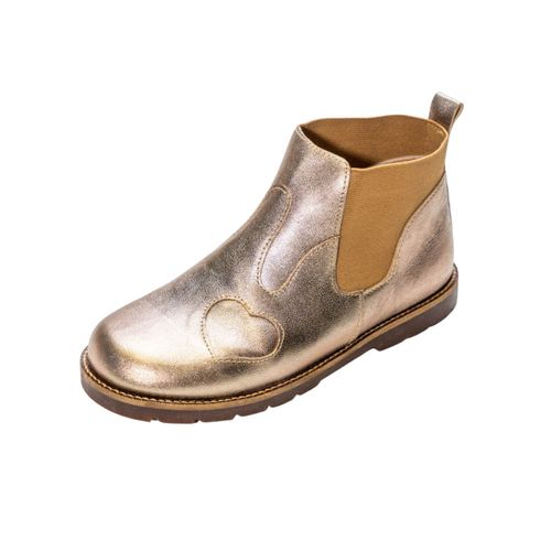Bota Coração Dourado