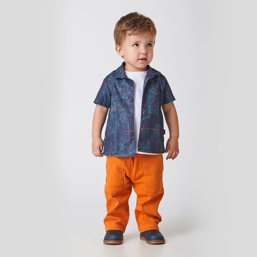 Calça Festive Vibes Laranja
