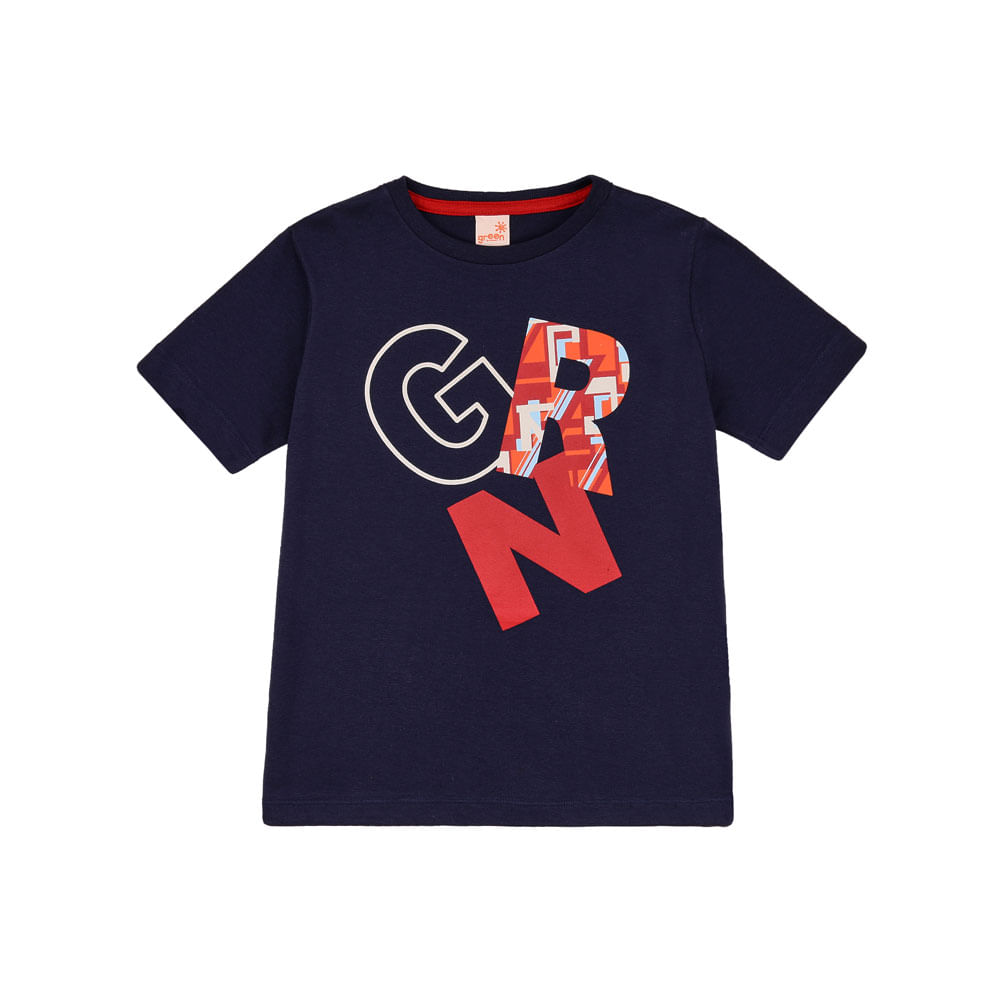 Camiseta GRN Azul Infantil