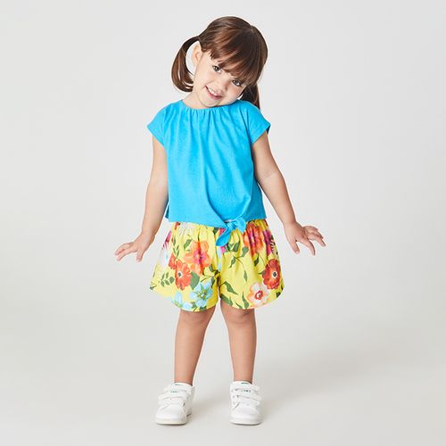 Conjunto Toddler Blossom Amarelo