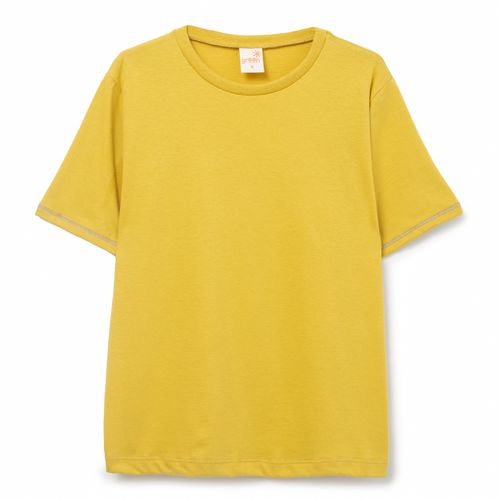 Camiseta Infantil Color Amarela