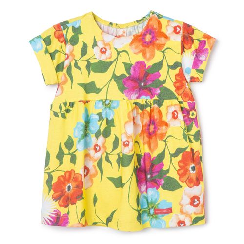 Vestido Bebê Blossom Amarelo