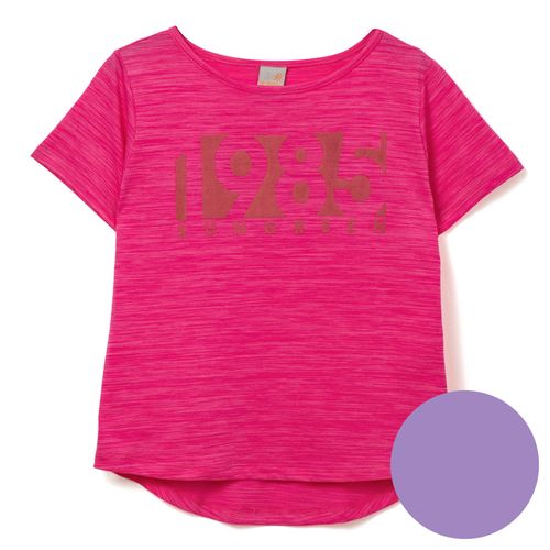 Camiseta Infantil Biomida Lilás