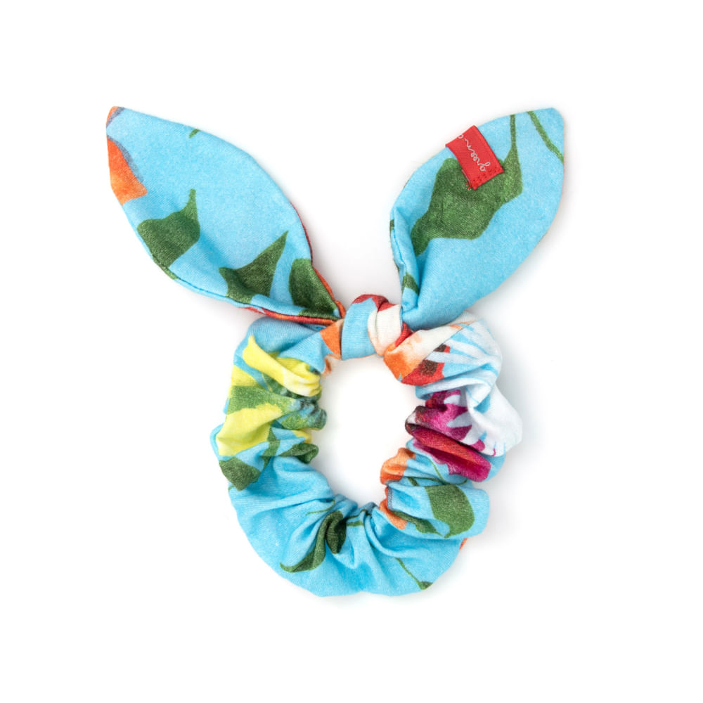 Elástico Infantil Blossom Azul