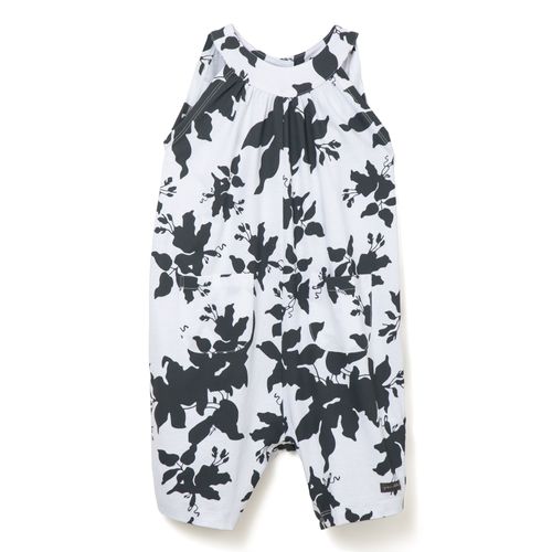 Macacão Toddler Stamp Flower Chumbo