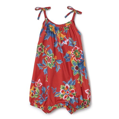 Macacão Toddler Energy Flower Vermelho