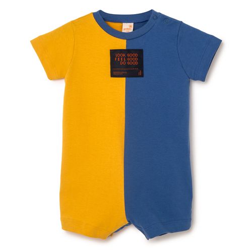 Macacão Bebê Balance Amarelo