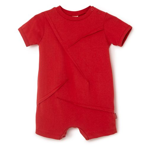 Macacão Bebê Vibração Vermelho
