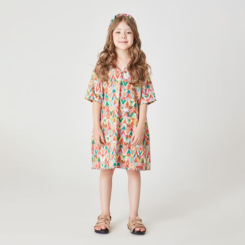Vestido Infantil Vibes Vermelho