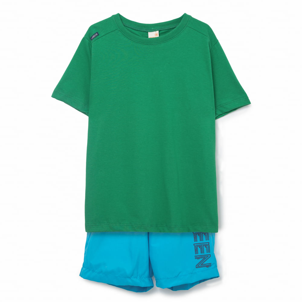 Conjunto Infantil Green Verde