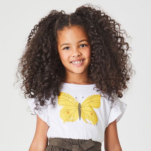 Camiseta Infantil Borboleta