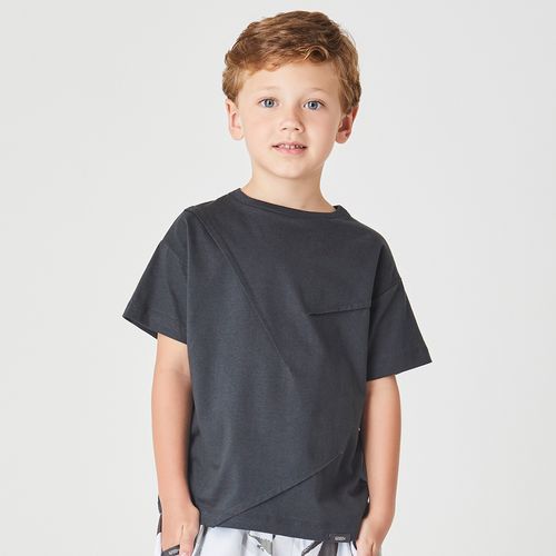 Camiseta Infantil Vibração Chumbo