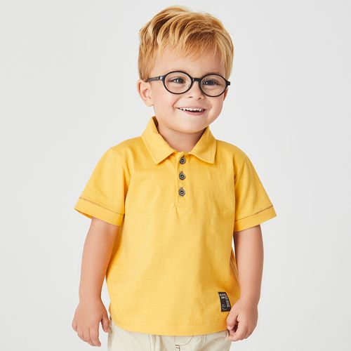 Polo Toddler Vibração Amarelo