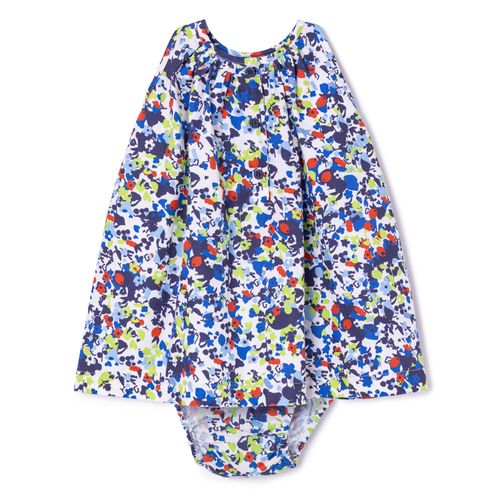 Vestido Bebê Bosque Azul