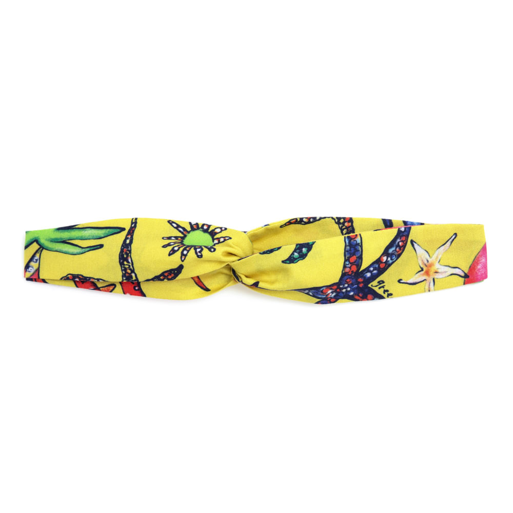 Faixa Bebê Starfish Amarelo