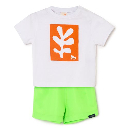 Conjunto Bebê Neon Verde
