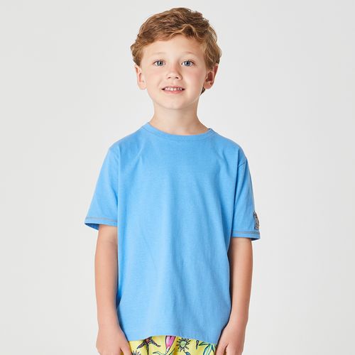 Camiseta Infantil Sky Azul