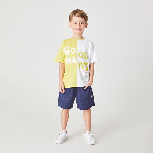Bermuda Infantil Relax Azul