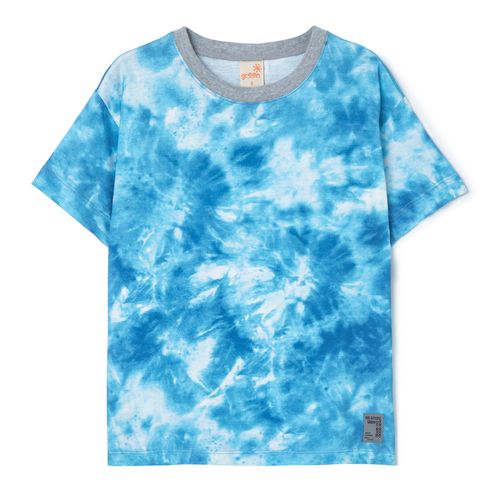 Camiseta Infantil Oceano Azul
