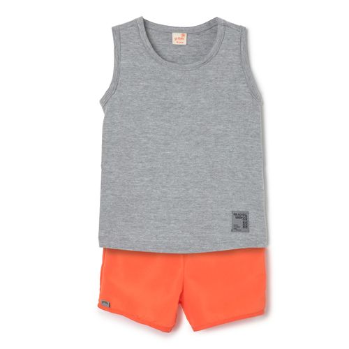 Conjunto Toddler Acqua Regata Laranja