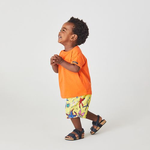 Conjunto Toddler Starfish Laranja