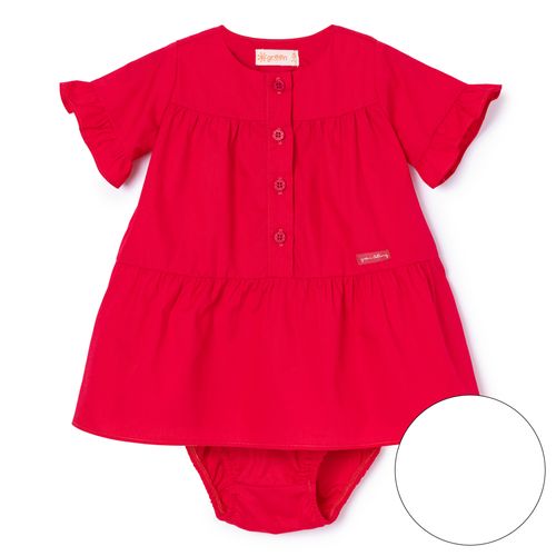 Vestido Bebê Amor Branco