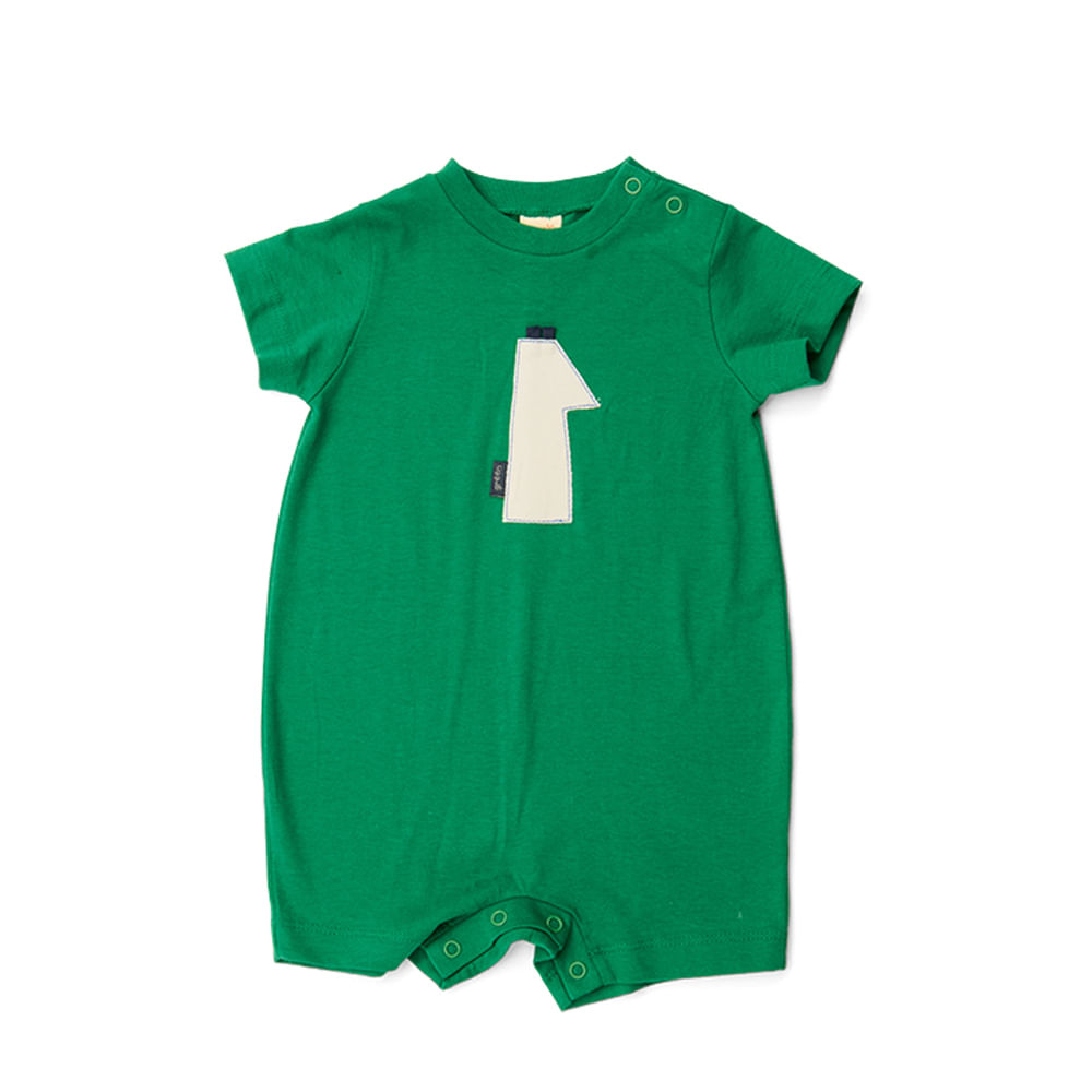 Macacão Bebê 1B Verde