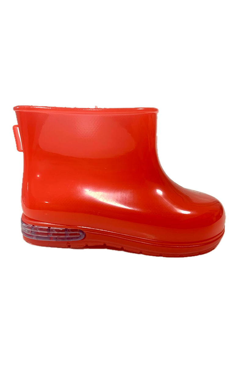 Galocha Infantil Led Vermelha
